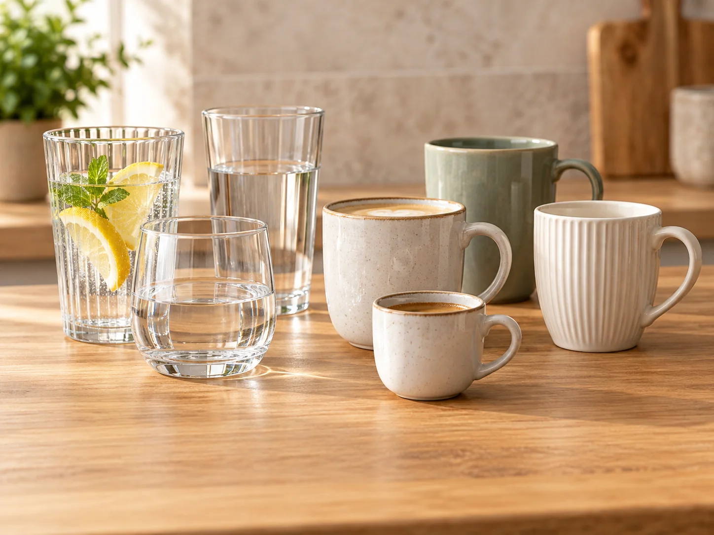 Verres et tasses